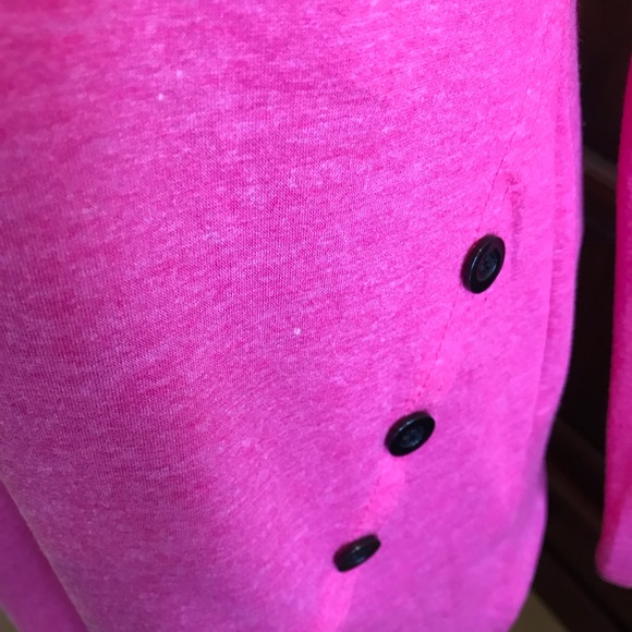 Luckymore Zipper Front Pink Tunic - Picture 2 of 5